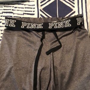 VS Pink jogger sweats